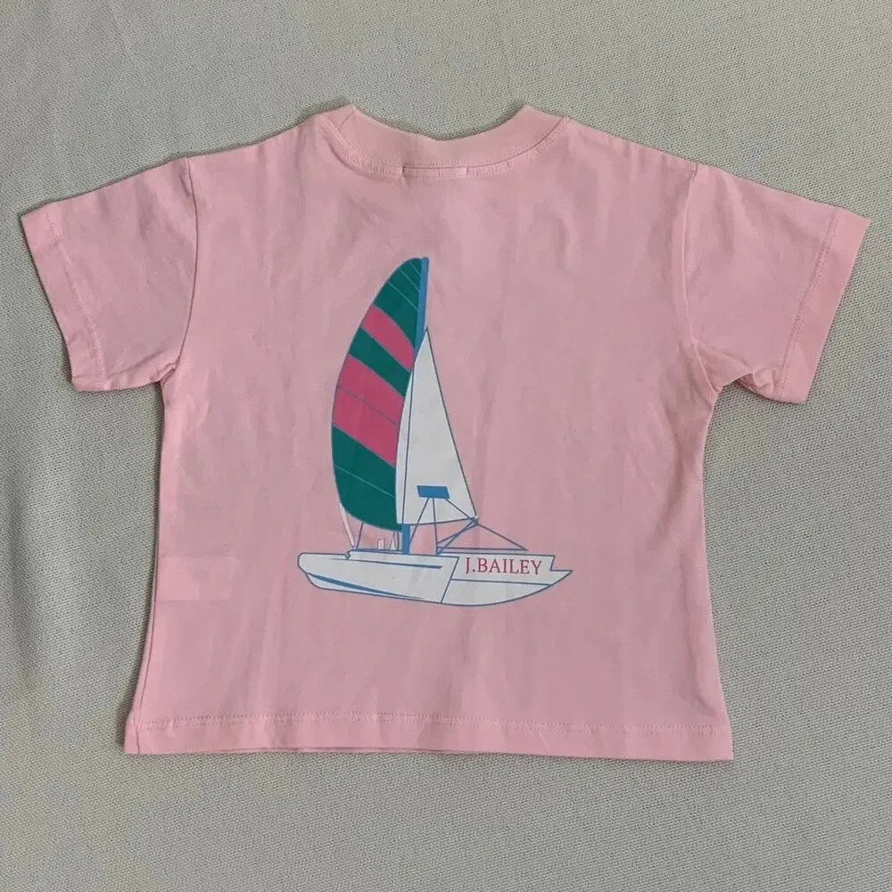 J. Bailey‎ Girl's Logo Tee NWT size 6